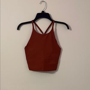 Old Navy Terracotta Strappy Crop Top